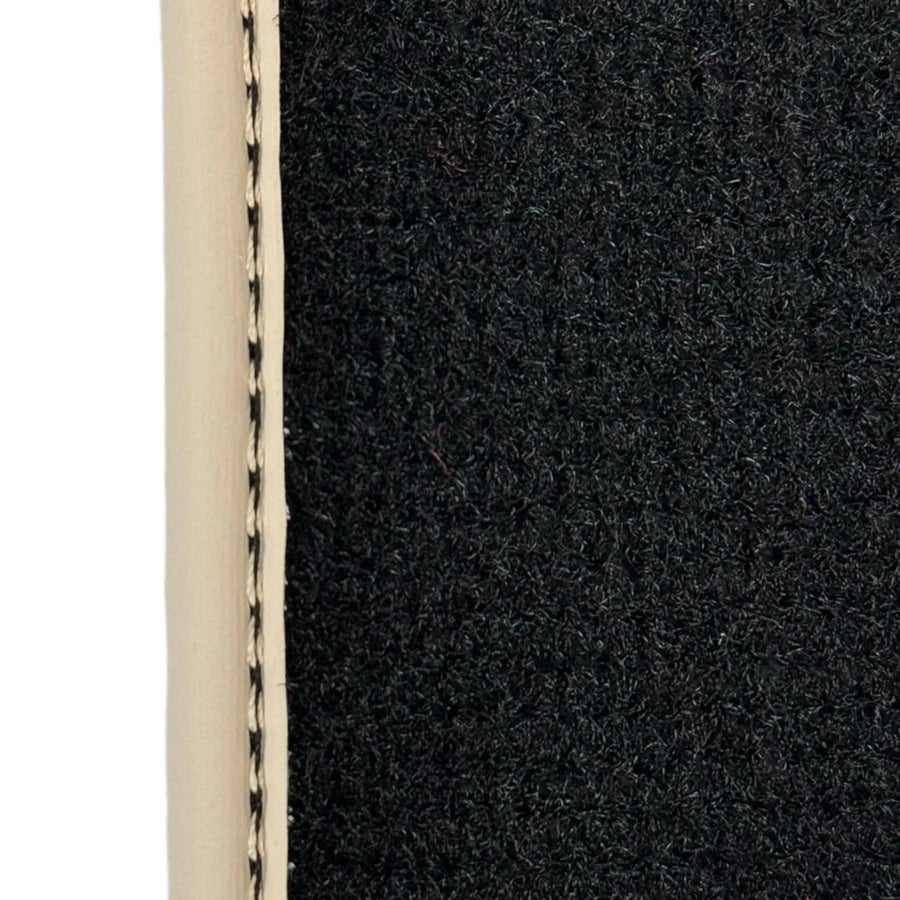 Black Mats For BMW Gran Tourer F46 (2015-2022) 7 Seats | Beige Trim - AutoWin
