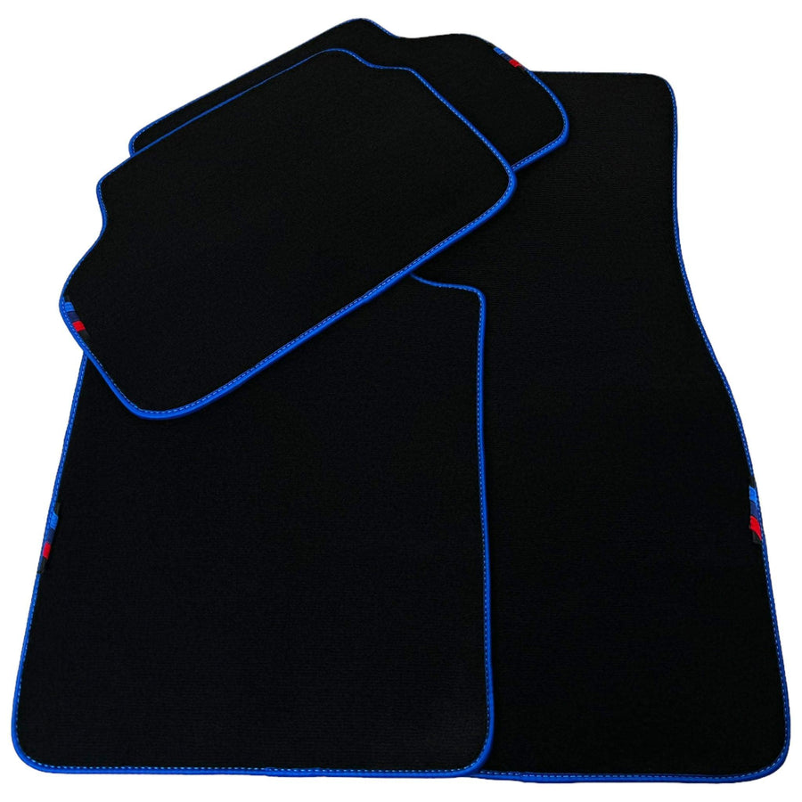 Black Mats For BMW G61 (2023-2026) Touring | Blue Trim - AutoWin