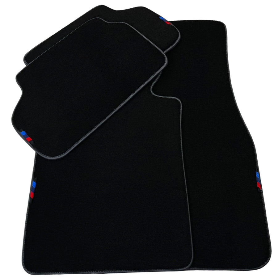 Black Mats For BMW M5 G90 (2023-2026) Sedan | Gray Trim - AutoWin