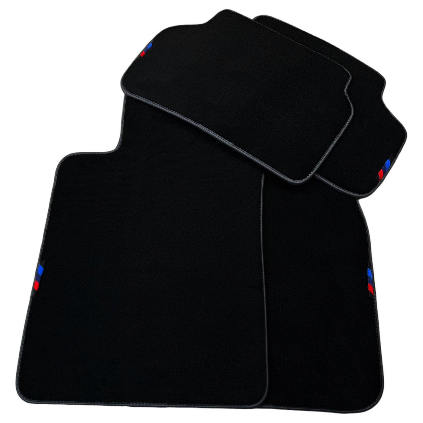 Black Mats For BMW Gran Tourer F46 (2015-2022) 5 Seats | Gray Trim - AutoWin