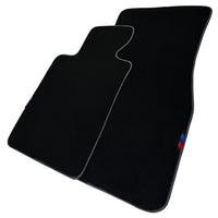 Black Mats For BMW Gran Tourer F46 (2015-2022) 5 Seats | Gray Trim - AutoWin