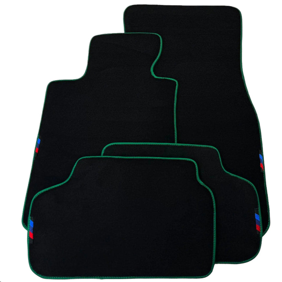 Black Mats For BMW M3 G81 Touring (2022-2026) | Green Trim - AutoWin