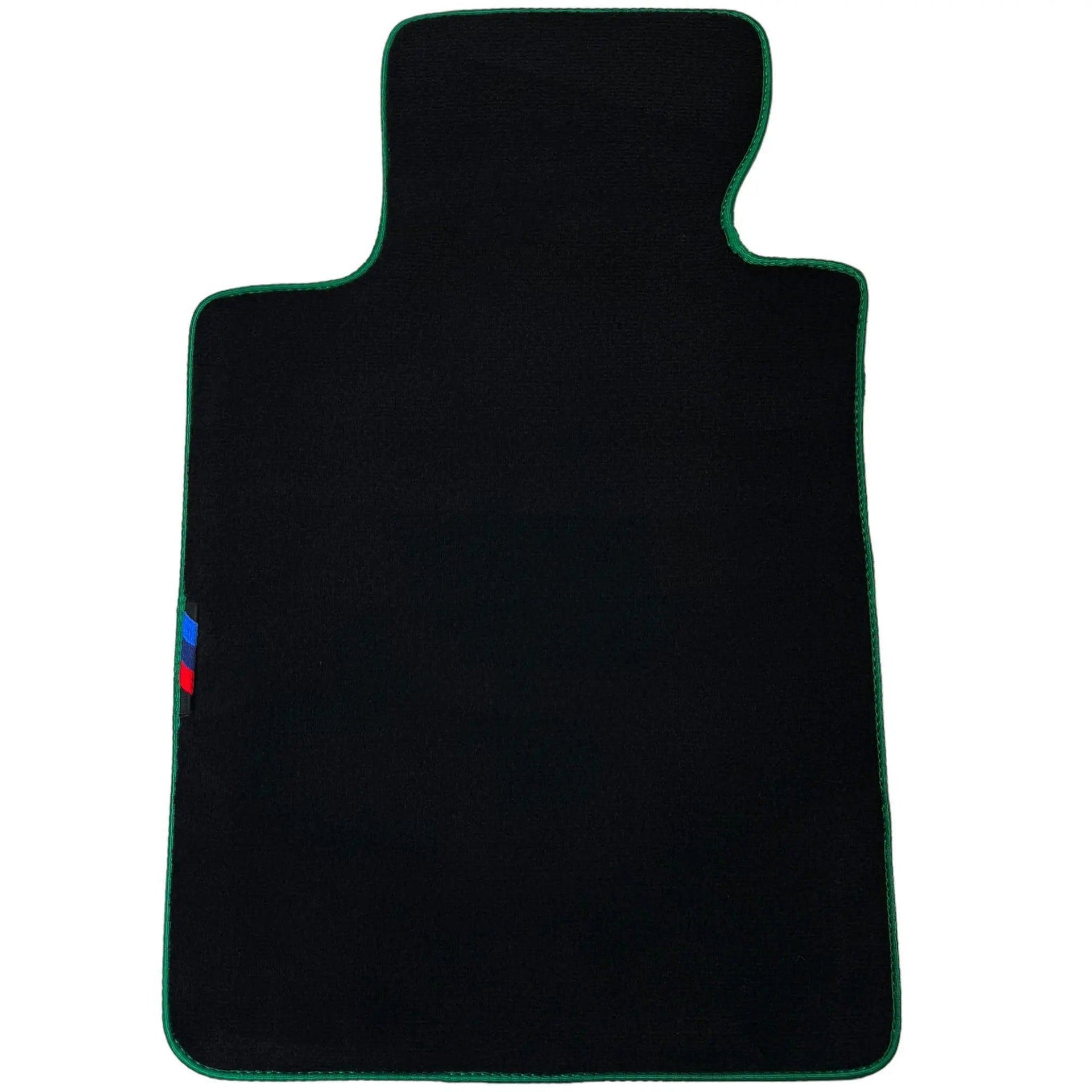 Black Mats For BMW 5 Series G30 | Green Trim - AutoWin