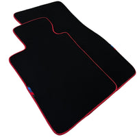 Black Mats For BMW Gran Tourer F46 (2015-2022) 5 Seats | Red Trim - AutoWin