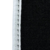 Black Mats For BMW Gran Tourer F46 (2015-2022) 5 Seats | White Trim - AutoWin