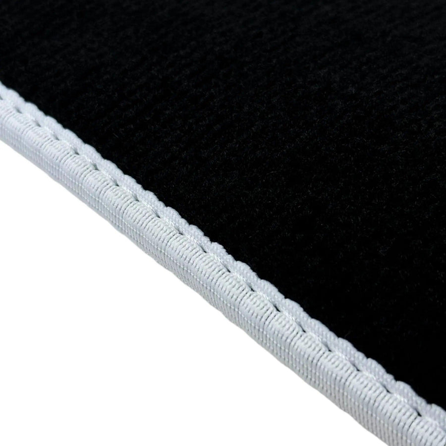 Black Mats For BMW M5 G90 (2023-2026) Sedan | White Trim - AutoWin