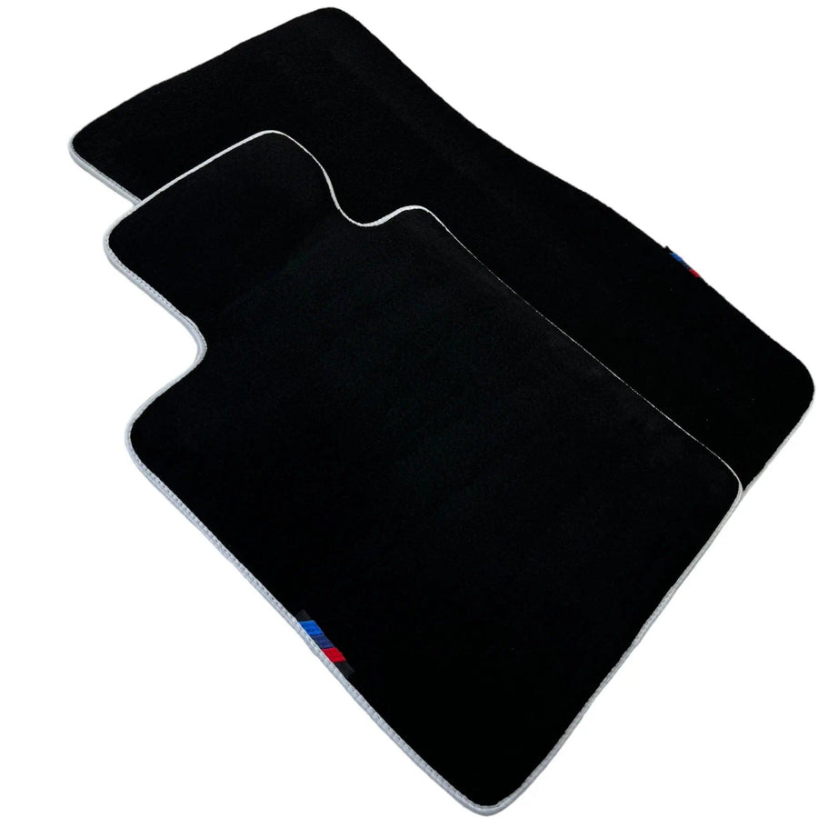Black Mats For BMW M3 G81 Touring (2022-2026) | White Trim - AutoWin