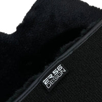 Black Sheepskin Floor Mats For Mercedes Benz GLS-Class X167 Maybach (2020-2023) | ER56 Design