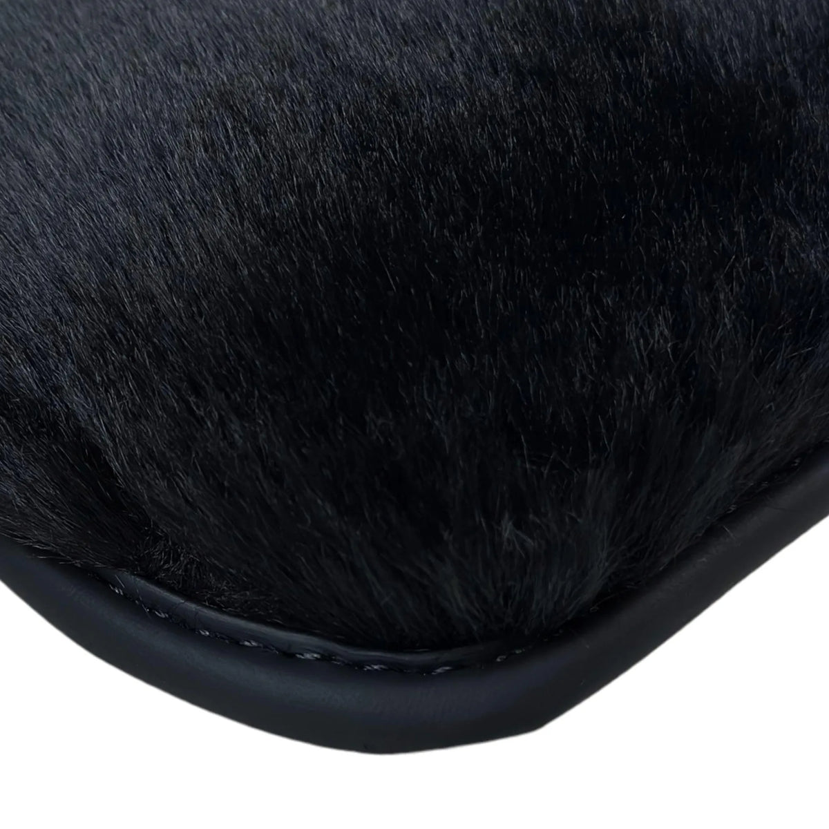 Black Sheepskin Floor Mats for Rolls-Royce Ghost Series II (2021-2024) No Steps Edition - AutoWin