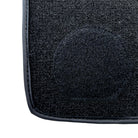 Black Sheepskin Floor Mats for Rolls-Royce Phantom Drophead Coupe (2007-2016) No Steps Edition - AutoWin