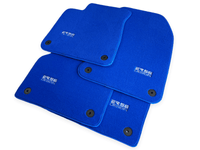 Blue Floor Mats for Audi A4 - B6 Sedan (2001-2004) | ER56 Design - AutoWin
