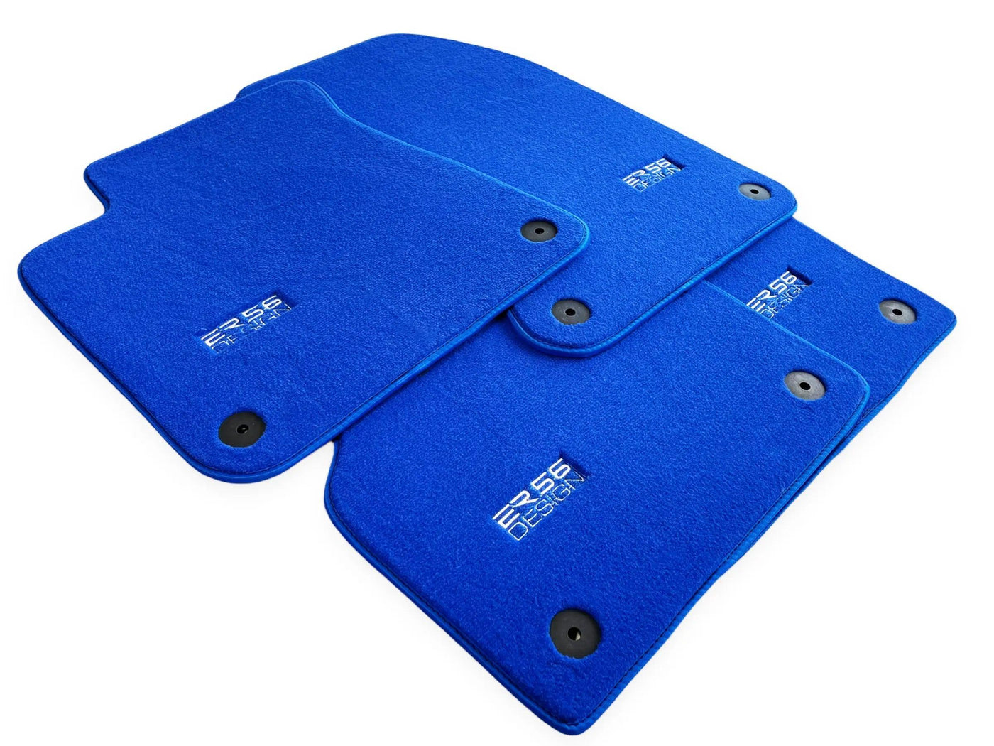 Blue Floor Mats for Audi Q3 8U (2011-2018) | ER56 Design - AutoWin