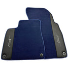 Blue Floor Mats For Bentley Flying Spur (2005-2013) with Leather - AutoWin