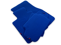 Blue Floor Mats For BMW 1 Series F70 With M Package - AutoWin