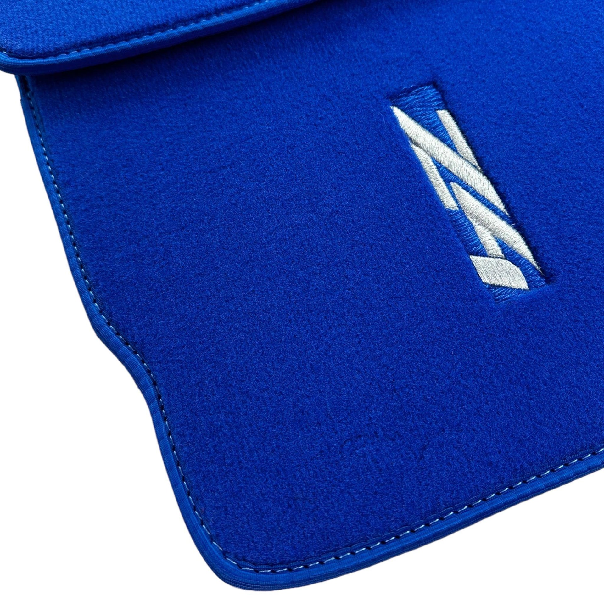 Blue Floor Mats for BMW Z4 Series E86 Coupe (2003-2008) - AutoWin