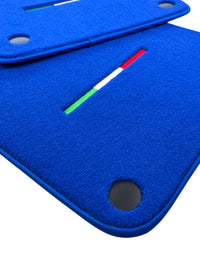 Tapis de sol bleus pour Ferrari 612 Scaglietti 2005-2011 Édition Italienne - AutoWin