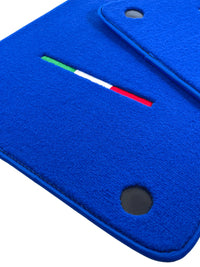 Tapis de sol bleus pour Ferrari 612 Scaglietti 2005-2011 Édition Italienne - AutoWin