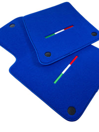 Tapis de sol bleu pour Ferrari 612 Scaglietti 2005-2011 Édition Italienne - AutoWin