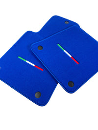 Tapis de sol bleu pour Ferrari 612 Scaglietti 2005-2011 Édition Italienne - AutoWin