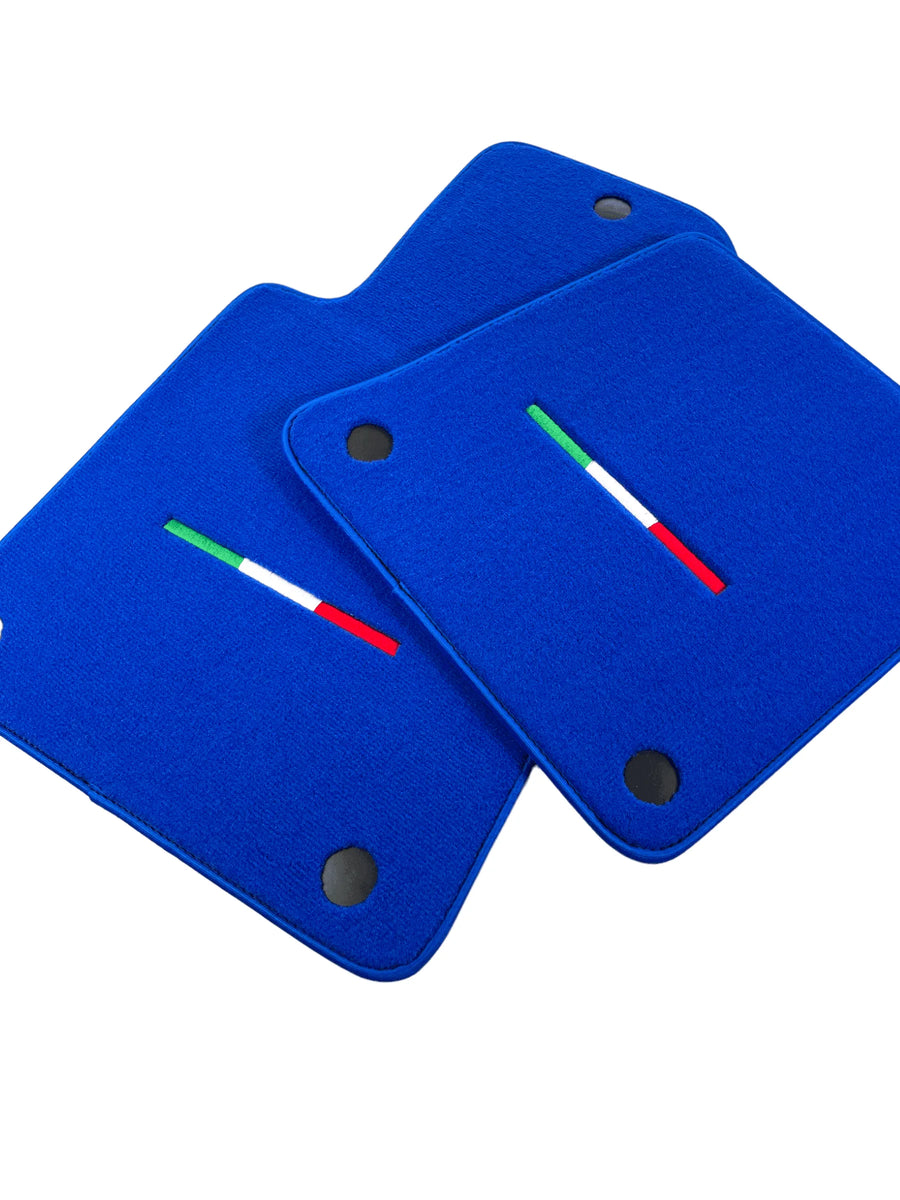 Tapis de sol bleu pour Ferrari 612 Scaglietti 2005-2011 Édition Italienne - AutoWin