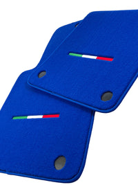 Tapis de sol bleus pour Ferrari 612 Scaglietti 2005-2011 Édition Italienne - AutoWin