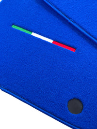 Tapis de sol bleus pour Ferrari 612 Scaglietti 2005-2011 Édition Italienne - AutoWin