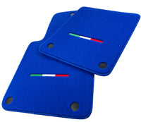 Tapis de sol bleu pour Ferrari 612 Scaglietti 2005-2011 Édition Italienne - AutoWin