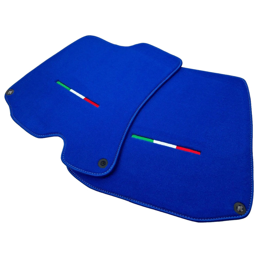 Tapis de sol bleus pour Ferrari Portofino (2018-2023) Édition Italienne - AutoWin