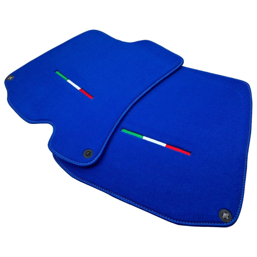 Tapis de sol bleus pour Ferrari Portofino (2018-2023) Édition italienne - AutoWin