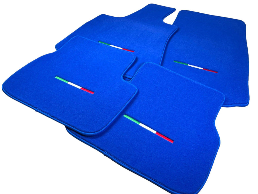 Blue Floor Mats For Maserati Levante (2017-2023) Italy Edition - AutoWin