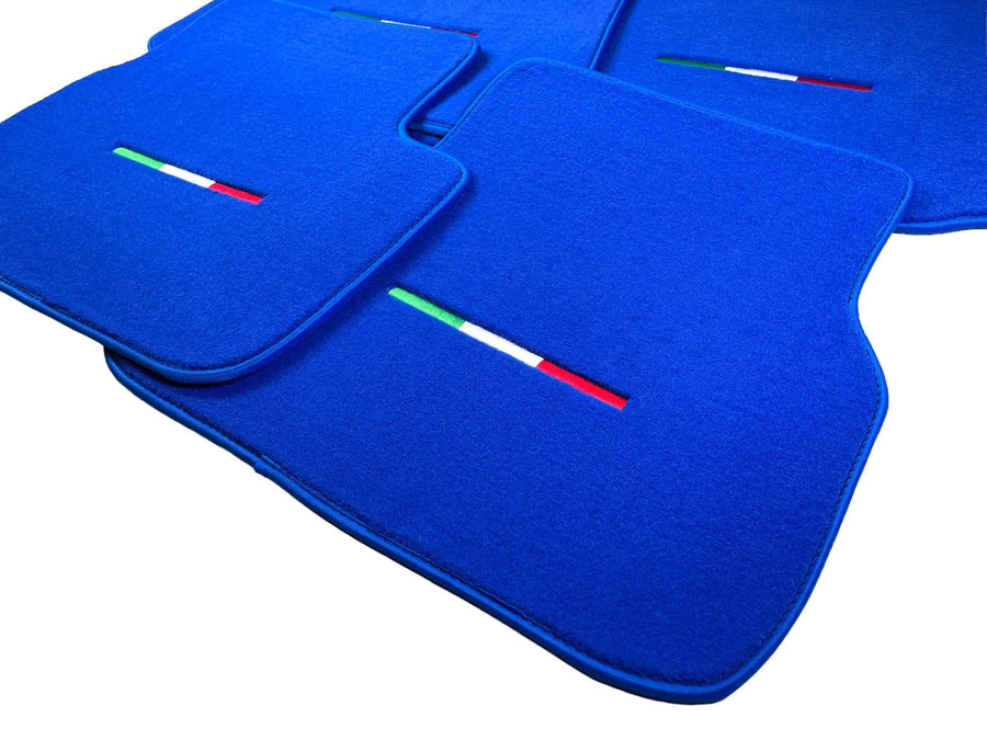 Blue Floor Mats For Maserati Levante (2017-2023) Italy Edition - AutoWin