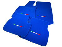 Blue Floor Mats For Maserati Levante (2017-2023) Italy Edition - AutoWin
