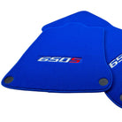 Blue Floor Mats For McLaren 650S Tailored - AutoWin