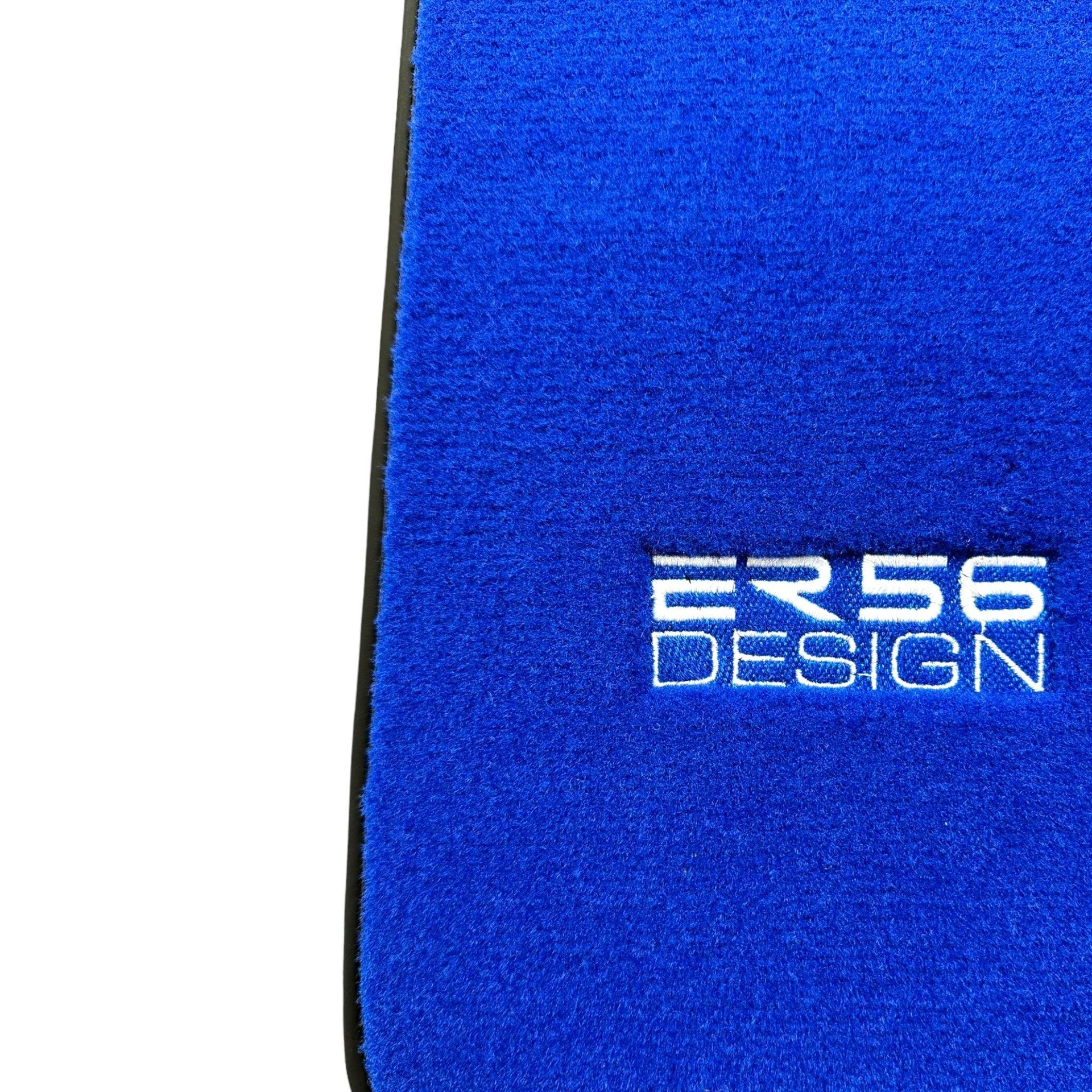 Blue Floor Mats For Mercedes-Benz C-Class W204 (2007-2014) - AutoWin