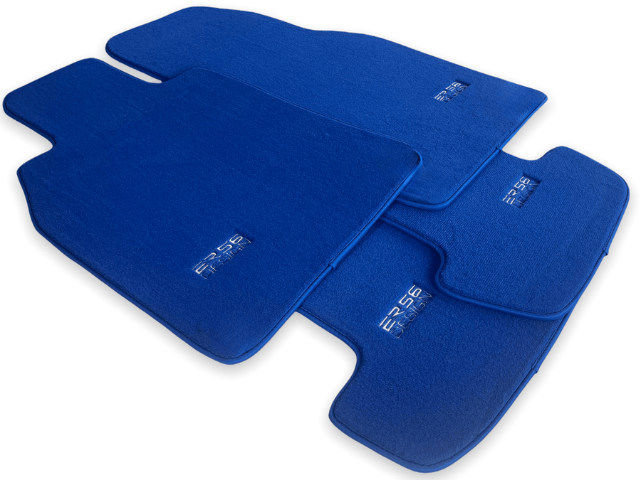 Blue Floor Mats for Porsche 911 - 996 (1998-2004) - AutoWin