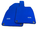 Blue Floor Mats for Porsche 981 Boxster (2013-2016) ER56 Design - AutoWin