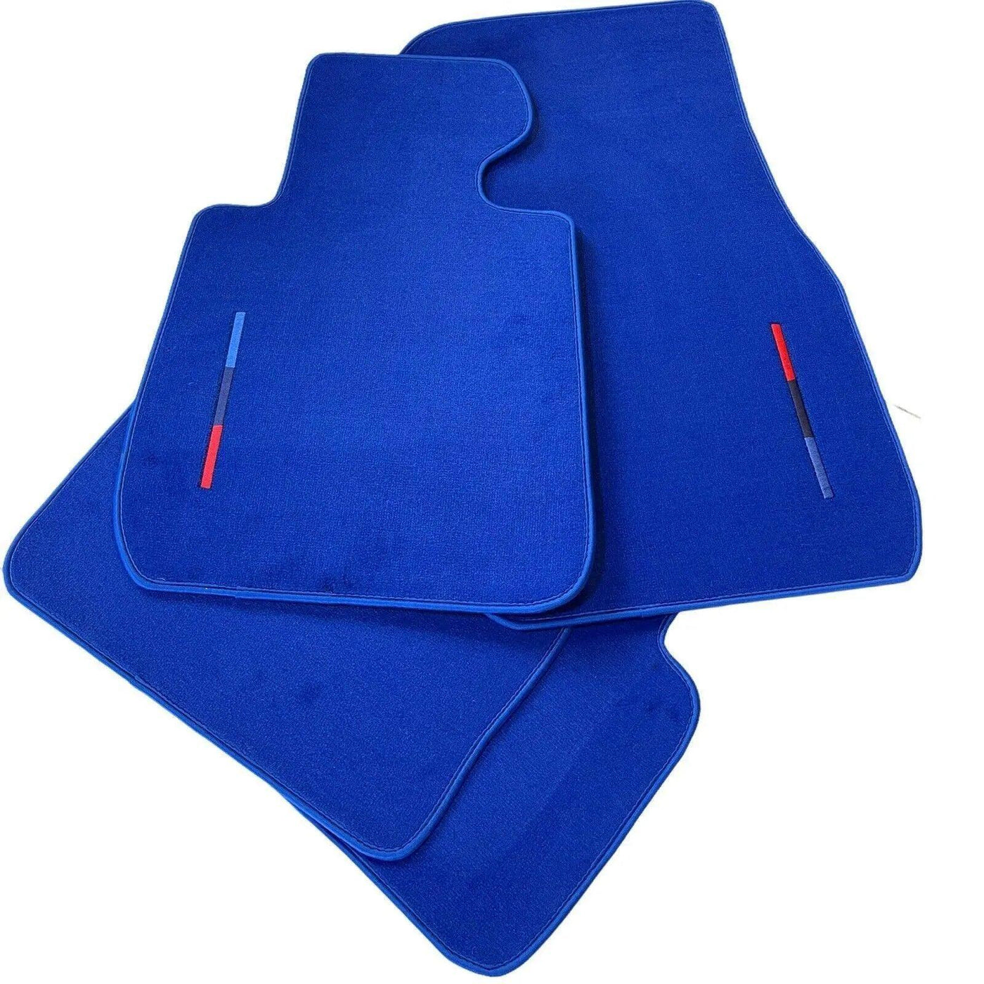 Blue Mats For BMW 5 Series E28 Sedan With M Package - AutoWin