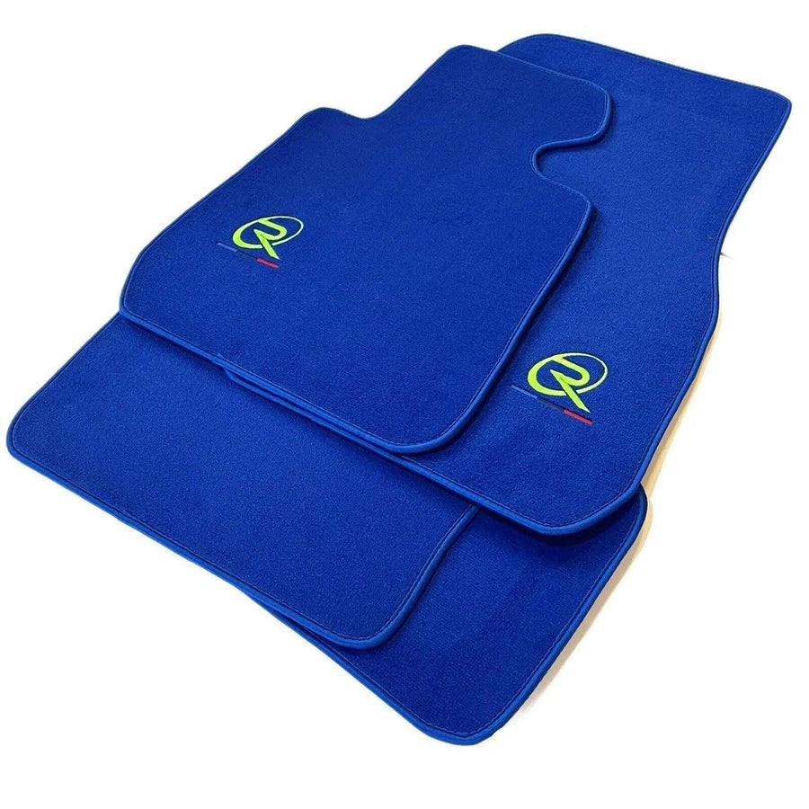 Blue Mats For BMW M3 G80 Tailored Set Perfect Fit - AutoWin