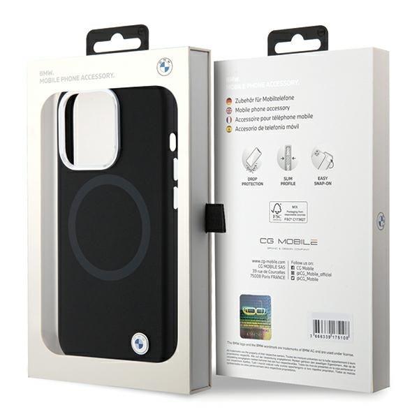 BMW Signature Liquid Silicone MagSafe Hardcase for iPhone 15 Pro Max 6.7" - AutoWin