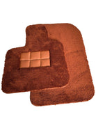 Brown Sheepskin Floor Mats For Bentley Flying Spur (2005-2013) Er56 Design Brand - AutoWin
