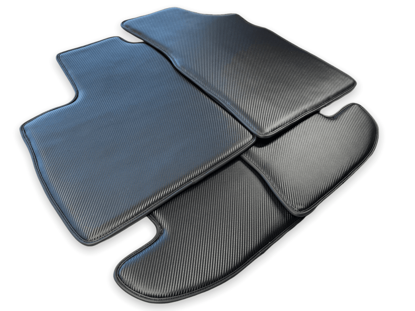 Carbon Fiber Floor Mats For Bentley Continental GT 2003–2011 - AutoWin