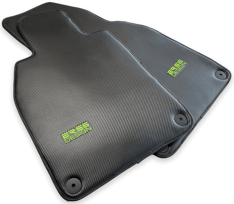 Carbon Fiber Floor Mats for Porsche 718 Cayman (2017-2023) | ER56 Design - AutoWin