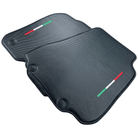 Carbon Fiber Leather Floor Mats For Ferrari F12 Berlinetta (2012-2022) - AutoWin