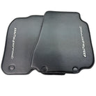 Carbon Fiber Leather Floor Mats For Ferrari 812 Superfast - AutoWin