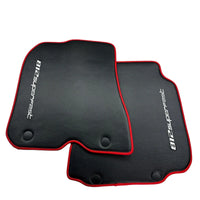 Carbon Fiber Leather Floor Mats For Ferrari 812 Superfast - AutoWin