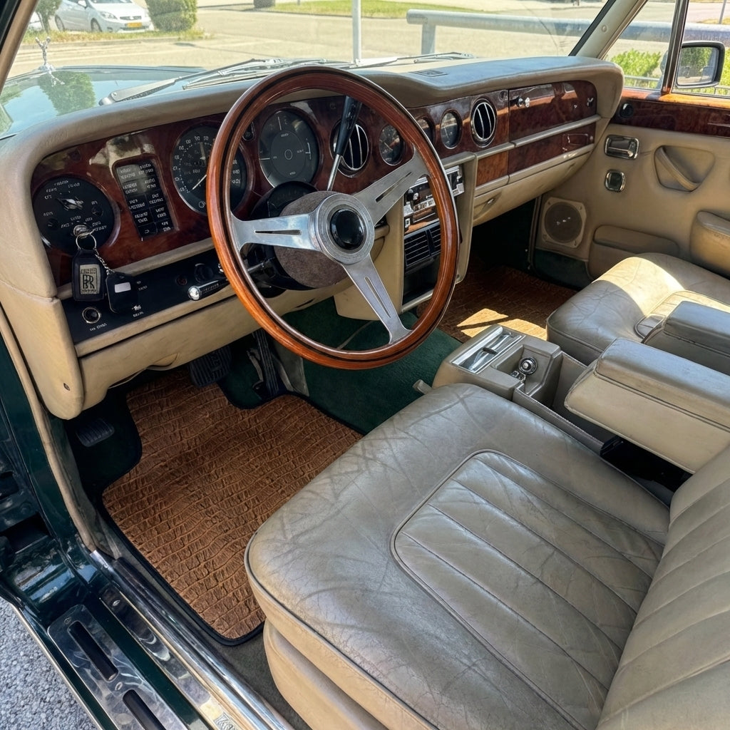 Interior look of floor mats for Rolls-Royce Wraith (2013-2023)