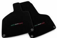 Custom Black Floor Mats for Lamborghini Huracan Sterrato (2023-2024) Black trim