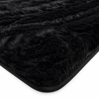 Customizable Black Sheepskin Trunk Floor Mat for Bentley Arnage T (1998-2009)