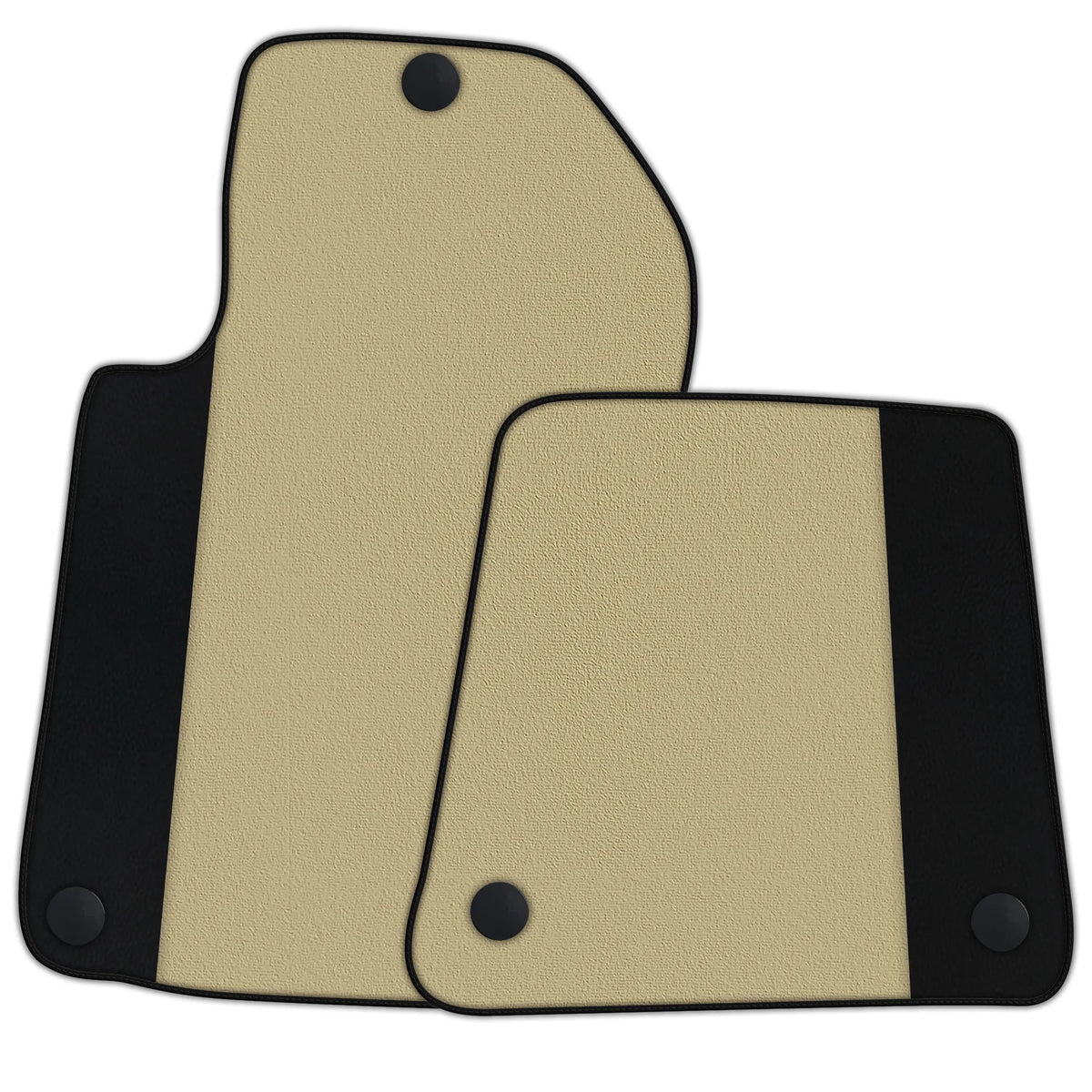 Customizable Floor Mats From Carpet With Leather for Ferrari 599 Coupe (2006-2012)