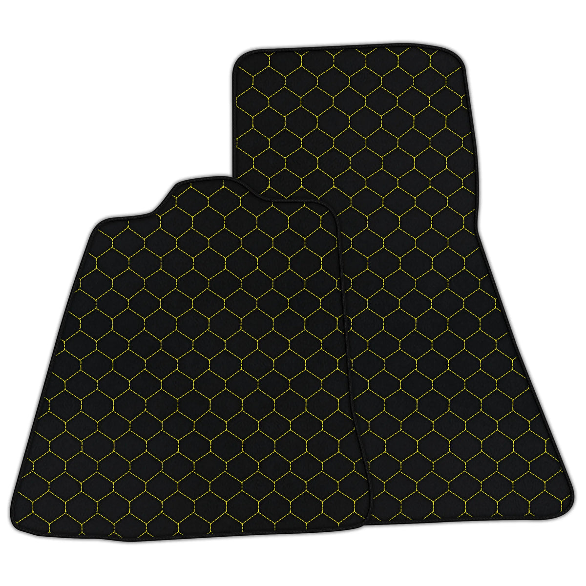Customizable Leather Floor Mats with Hex Pattern for McLaren P1 (2013-2015)